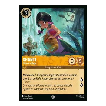 Item Shanti, Village Girl - 13/204 - WHW - Glimmers in the Depths - Brilliant - Premium - French