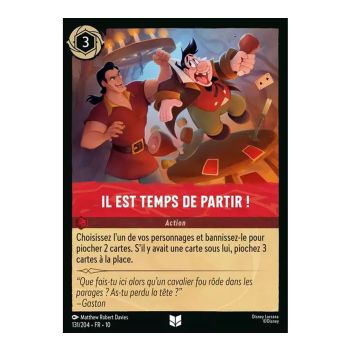 Item It's time to go! - 131/204 - WHW - Glimmers in the Depths - Uncommon - French