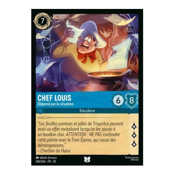 Item Chief Louis, Overwhelmed by the Situation - 140/204 - WHW - Glimmers in the Depths - Uncommon - French