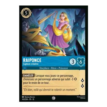 Item Rapunzel, Creative Capture - 143/204 - WHW - Glimmers in the Depths - Common - French