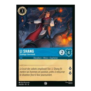 Item Li Shang, Seasoned Strategist - 145/204 - WHW - Glimmers in the Depths - Common - French