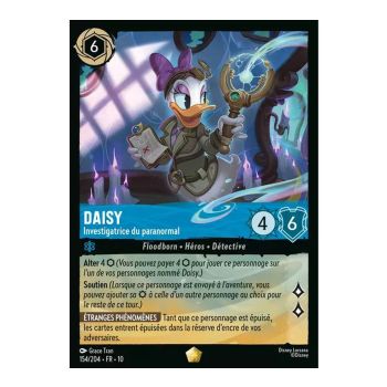 Item Daisy, Paranormal Investigator - 154/204 - WHW - Glimmers in the Depths - Legendary - French