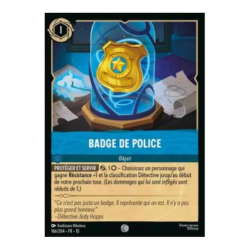 Item Police Badge - 166/204 - WHW - Glimmers in the Depths - Common - French