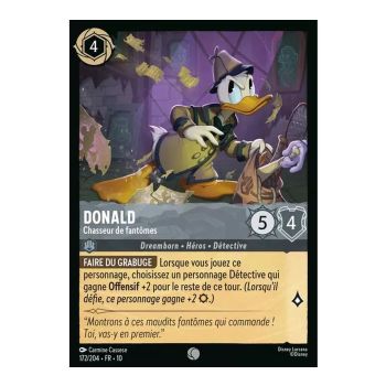 Item Donald, Ghostbuster - 172/204 - WHW - Lights in the Depths - Common - French