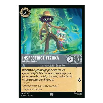 Item Inspector Tezuka, Resolute Officer - 177/204 - WHW - Glimmers in the Depths - Common - French
