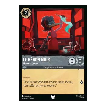Item The Black Heron, Bad Seed - 182/204 - WHW - Glimmers in the Depths - Uncommon - French