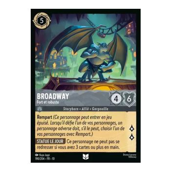 Item Broadway, Strong and Robust - 190/204 - WHW - Glimmers in the Depths - Uncommon - French