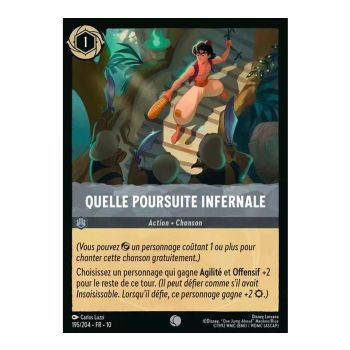 Item What a Hellish Chase - 195/204 - WHW - Glimmers in the Depths - Common - French