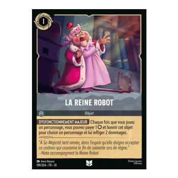 Item The Robot Queen - 199/204 - WHW - Glimmers in the Depths - Glossy - Premium - French