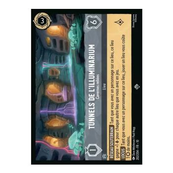 Item Illuminarium Tunnels, Linked Caverns - 202/204 - WHW - Glimmers in the Depths - Brilliant - Premium - French