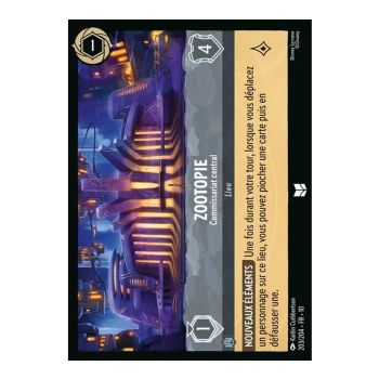 Item Zootopia, Central Police Station - 203/204 - WHW - Glimmers in the Depths - Uncommon - French