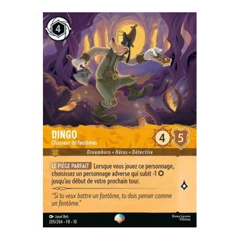 Item Goofy, Ghost Hunter - 205/204 - WHW - Lights in the Depths - Epic - French