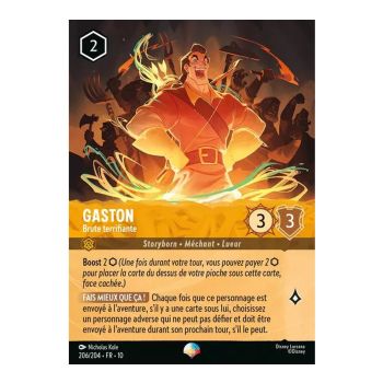 Item Gaston, Terrifying Brute - 206/204 - WHW - Glimmers in the Depths - Epic - French