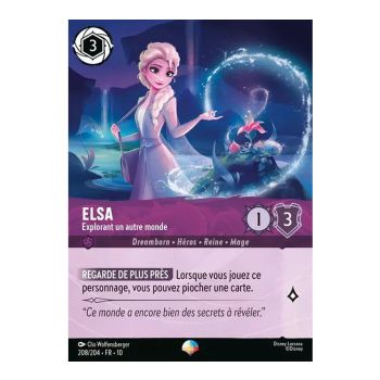 Item Elsa, Exploring Another World - 208/204 - WHW - Lights in the Depths - Epic - French