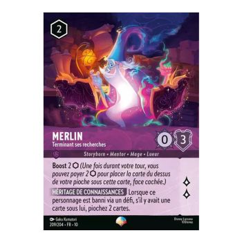 Item Merlin, Finishing His Research - 209/204 - WHW - Glimmers in the Depths - Epic - French