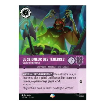 Item The Dark Lord, Triumphant Ghoul - 210/204 - WHW - Lights in the Depths - Epic - French