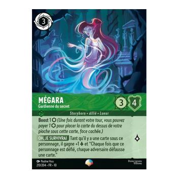 Item Megara, Keeper of the Secret - 213/204 - WHW - Lights in the Depths - Epic - French