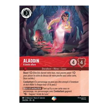 Item Aladdin, Full Speed Ahead - 216/204 - WHW - Glimmers in the Depths - Epic - French