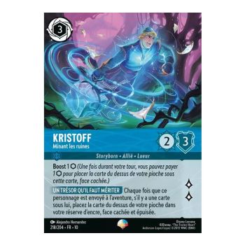 Item Kristoff, Mining the Ruins - 218/204 - WHW - Glimmers in the Depths - Epic - French