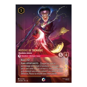 Item Madame de Trémaine, Sinister Socialite - 233/204 - WHW - Glimmers in the Depths - Enchanted - French