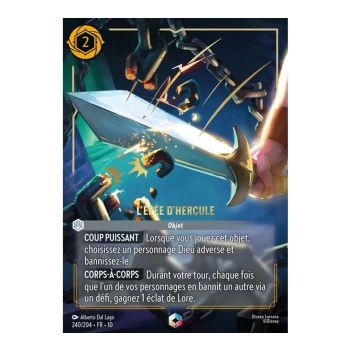 Item The Sword of Hercules - 240/204 - WHW - Glimmers in the Depths - Enchanted - French