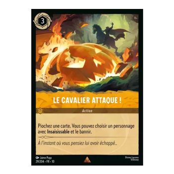 Item The Rider Attacks! - 29/204 - WHW - Glimmers in the Depths - Rare - French