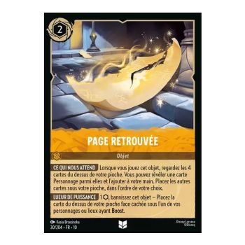 Item Page found - 30/204 - WHW - Glimmers in the Depths - Glossy - Premium - French