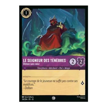 Item The Lord of Darkness, Heartless Demon - 38/204 - WHW - Glimmers in the Depths - Glossy - Premium - French