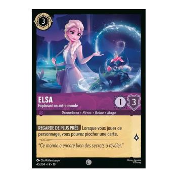Item Elsa, Exploring Another World - 45/204 - WHW - Lights in the Depths - Common - French