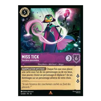 Item Miss Tick, Grudge Witch - 52/204 - WHW - Lights in the Depths - Brilliant - Premium - French