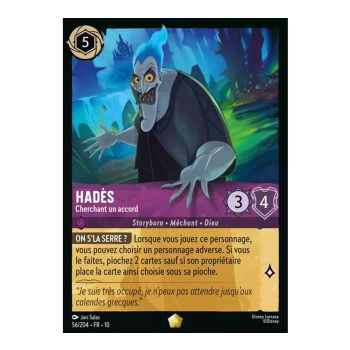 Item Hades, Seeking an Agreement - 56/204 - WHW - Glimmers in the Depths - Brilliant - Premium - French
