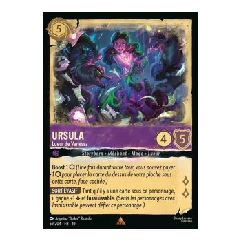 Item Ursula, Vanessa's Glow - 59/204 - WHW - Glimmers in the Depths - Rare - French