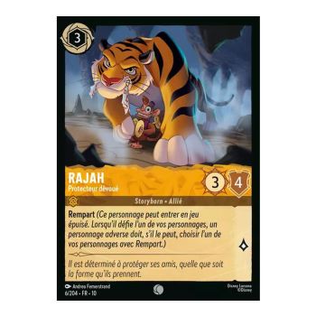 Item Rajah, Devoted Protector - 6/204 - WHW - Glimmers in the Depths - Common - French