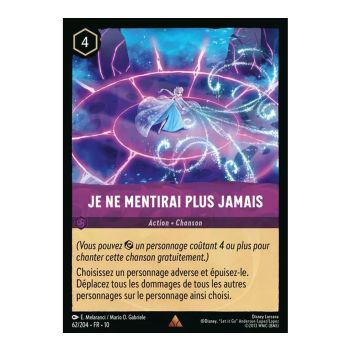 Item I Will Never Lie Again - 62/204 - WHW - Glimmers in the Depths - Glossy - Premium - French