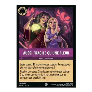 Item As Fragile as a Flower - 65/204 - WHW - Glimmers in the Depths - Common - French