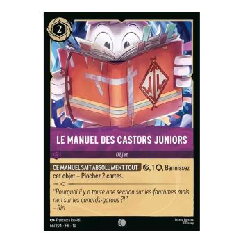 Item The Junior Woodchucks' Guidebook - 66/204 - WHW - Glimmers in the Depths - Glossy - Premium - French