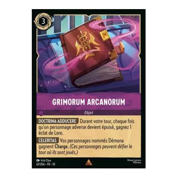 Item Grimorum Arcanorum - 67/204 - WHW - Glimmers in the Depths - Glossy - Premium - French