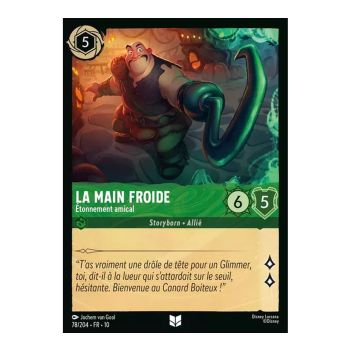 Item The Cold Hand, Friendly Surprise - 78/204 - WHW - Glimmers in the Depths - Brilliant - Premium - French