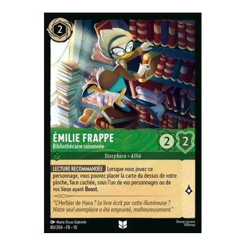 Item Émilie Frappe, Librarian of Reason - 80/204 - WHW - Glimmers in the Depths - Uncommon - French