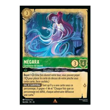Megara, Keeper of the Secret - 86/204 - WHW - Glimmers in the Depths - Rare - French