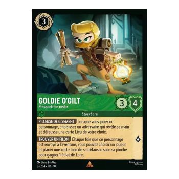 Item Goldie O'Gilt, Cunning Prospector - 87/204 - WHW - Glimmers in the Depths - Brilliant - Premium - French