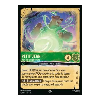 Item Little John, Ephemeral Outlaw - 92/204 - WHW - Glimmers in the Depths - Super Rare - French