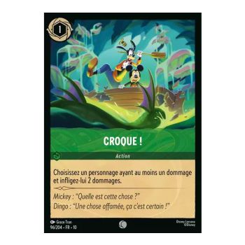 Item Croque! - 96/204 - WHW - Glimmers in the Depths - Common - French
