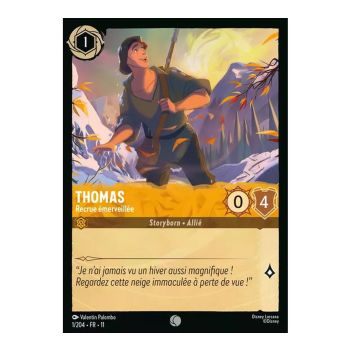 Item Thomas, Amazed Recruit - 1/204 - WIN - Frostbite - Brilliant - Premium - French