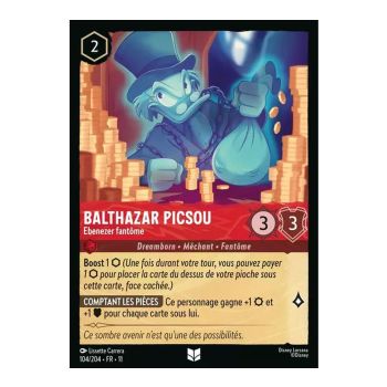 Item Scrooge McDuck, Ghost Ebenezer - 104/204 - WIN - Frostbite - Uncommon - French