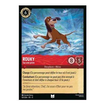 Item Rouky, On a Trail - 107/204 - WIN - Frostbite - Uncommon - French