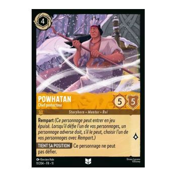 Item Powhatan, Chief Protector - 11/204 - WIN - Frostspell - Brilliant - Premium - French