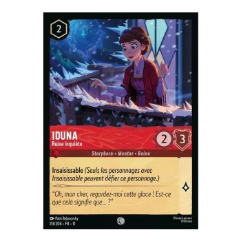 Item Iduna, the Worried Queen - 113/204 - WIN - Frostspell - Brilliant - Premium - French