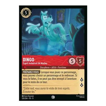 Item Dingo, Marley's Clumsy Spirit - 120/204 - WIN - Frostbite - Common - French