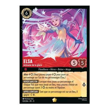Item Elsa, Ice Artisan - 123/204 - WIN - Frostbite - Legendary - French